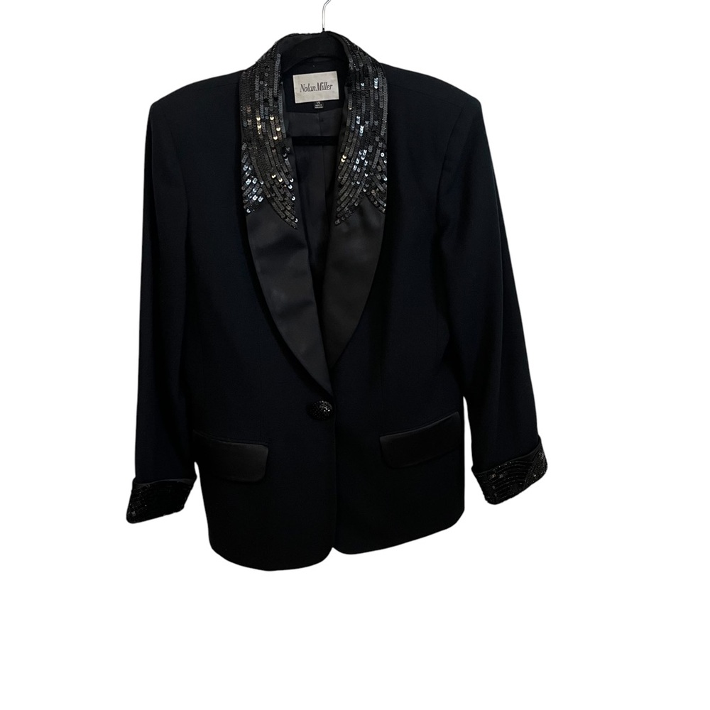 Nolan Miller Vintage Embellished Blazer  Size Womens 14
